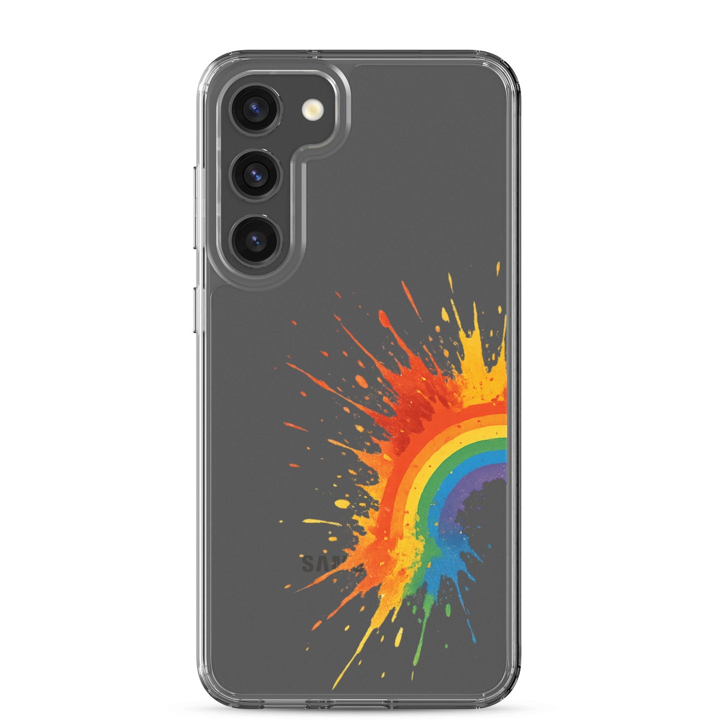 Explosive Rainbow - Clear Case for Samsung® - Studio ZD - Studio ZD - 