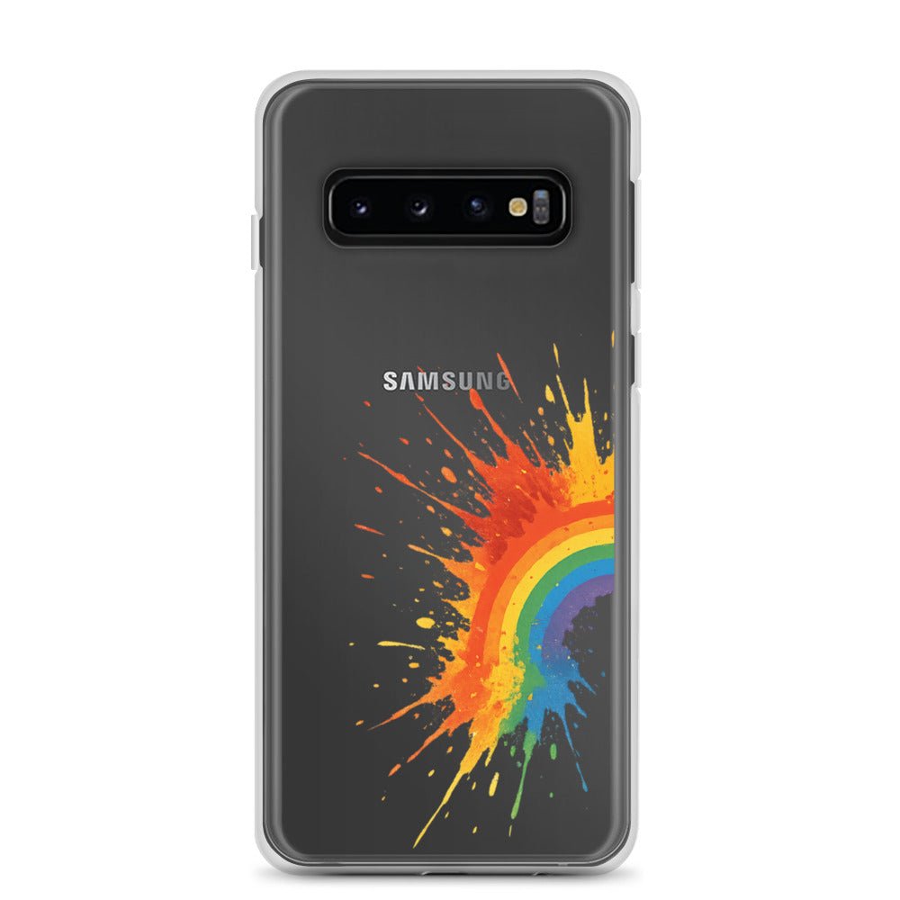 Explosive Rainbow - Clear Case for Samsung® - Studio ZD - Studio ZD - 
