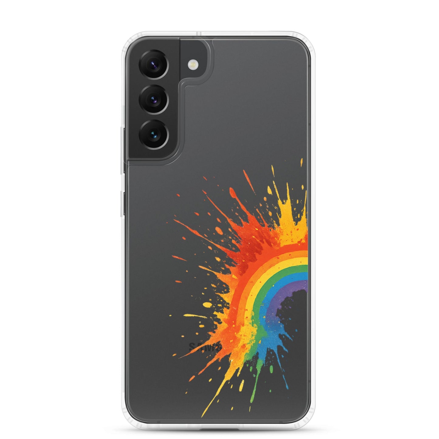 Explosive Rainbow - Clear Case for Samsung® - Studio ZD - Studio ZD - 