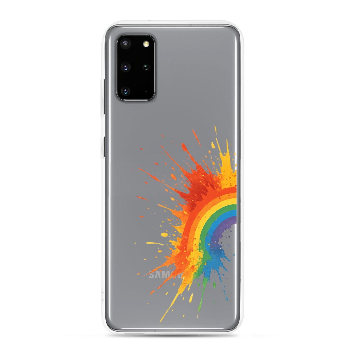 Explosive Rainbow - Clear Case for Samsung® - Studio ZD - Studio ZD - 