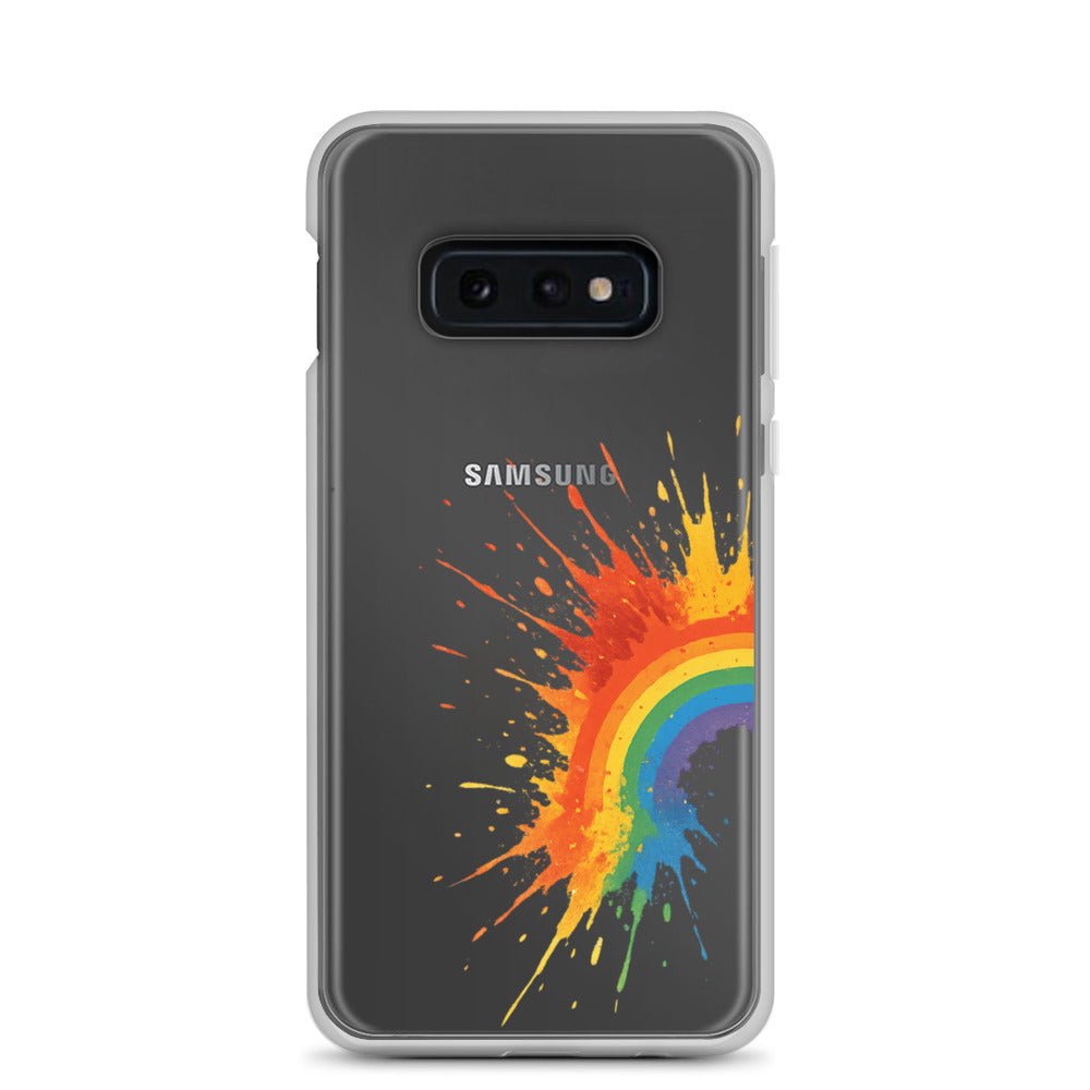 Explosive Rainbow - Clear Case for Samsung® - Studio ZD - Studio ZD - 