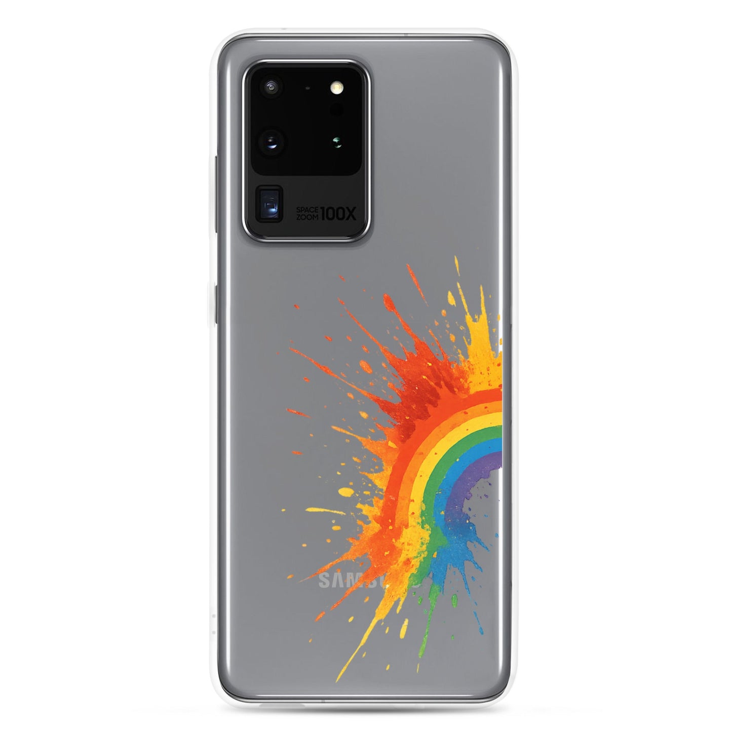 Explosive Rainbow - Clear Case for Samsung® - Studio ZD - Studio ZD - 