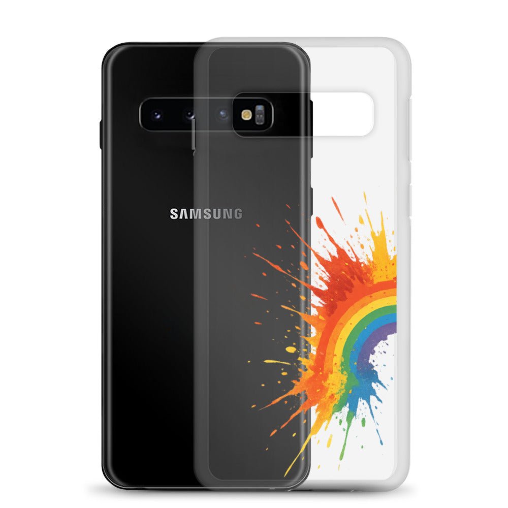 Explosive Rainbow - Clear Case for Samsung® - Studio ZD - Studio ZD - 
