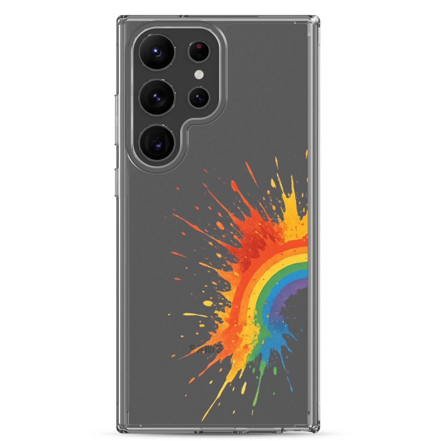 Explosive Rainbow - Clear Case for Samsung® - Studio ZD - Studio ZD - 