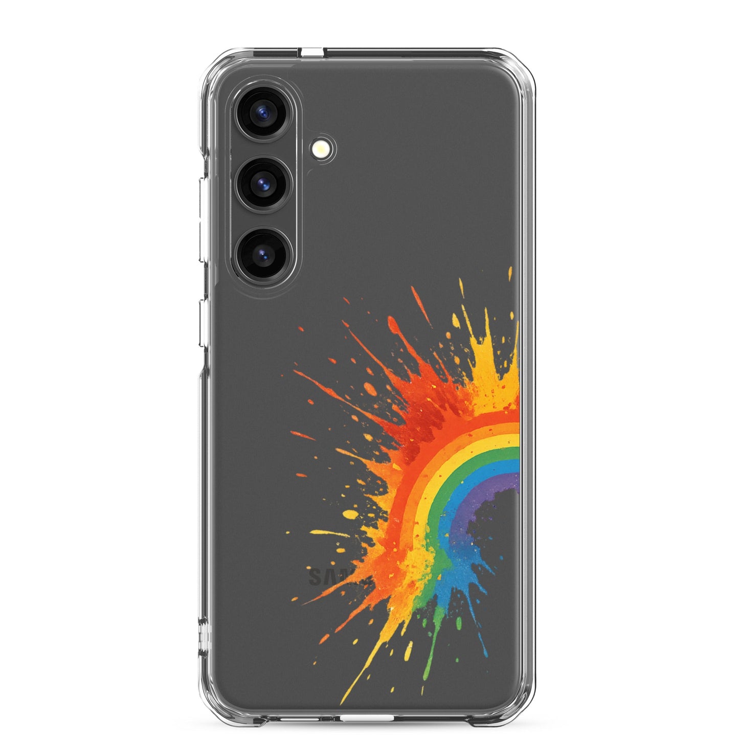 Explosive Rainbow - Clear Case for Samsung® - Studio ZD - Studio ZD - 