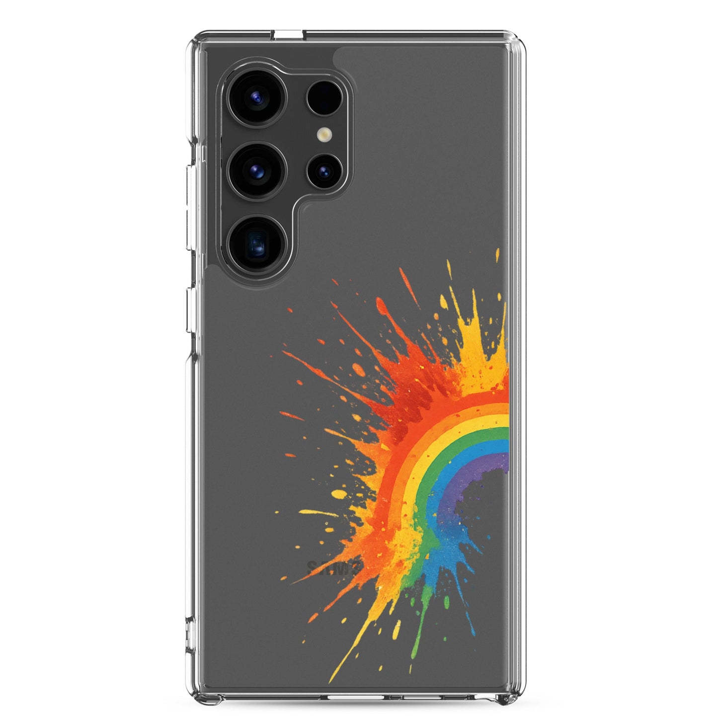 Explosive Rainbow - Clear Case for Samsung® - Studio ZD - Studio ZD - 