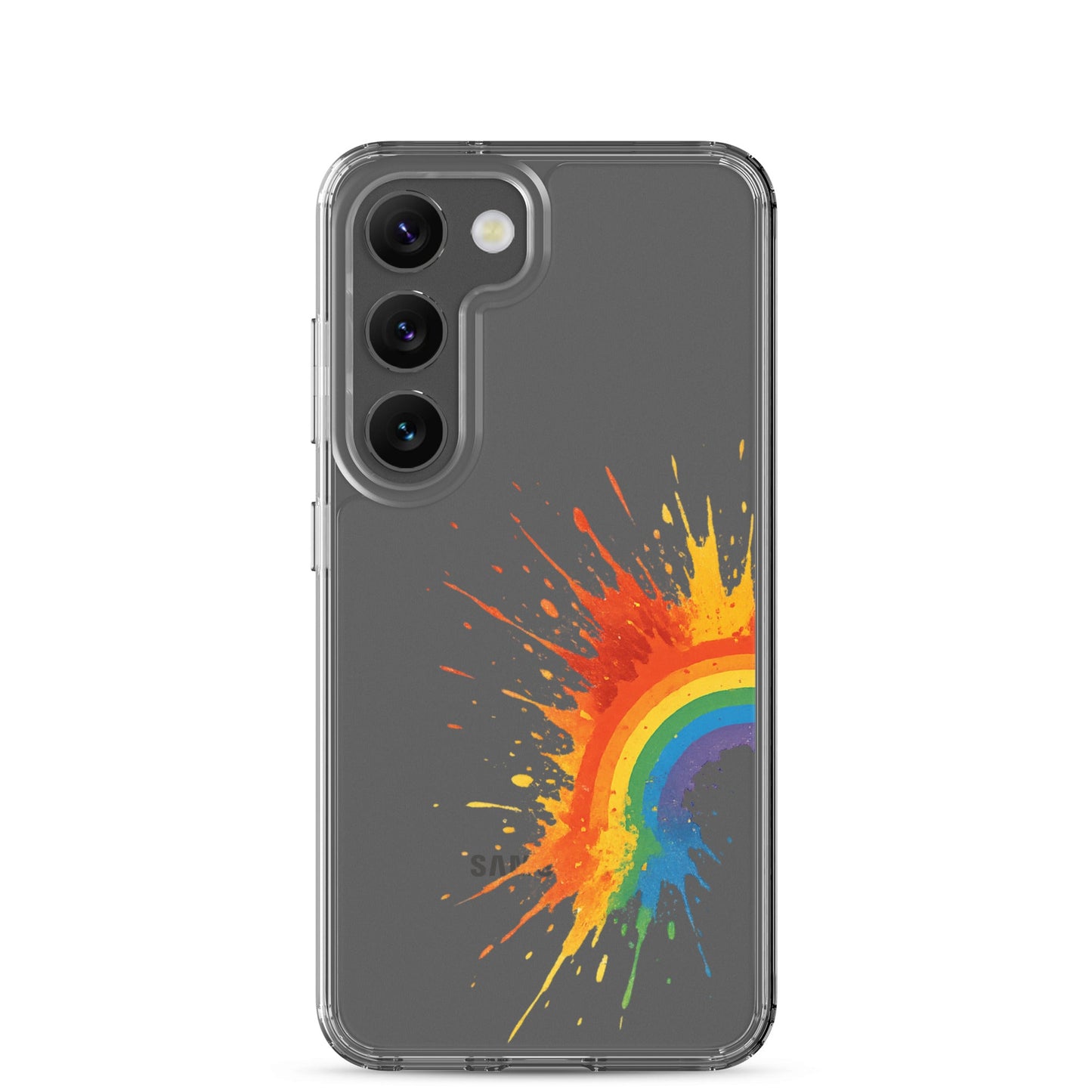 Explosive Rainbow - Clear Case for Samsung® - Studio ZD - Studio ZD - 