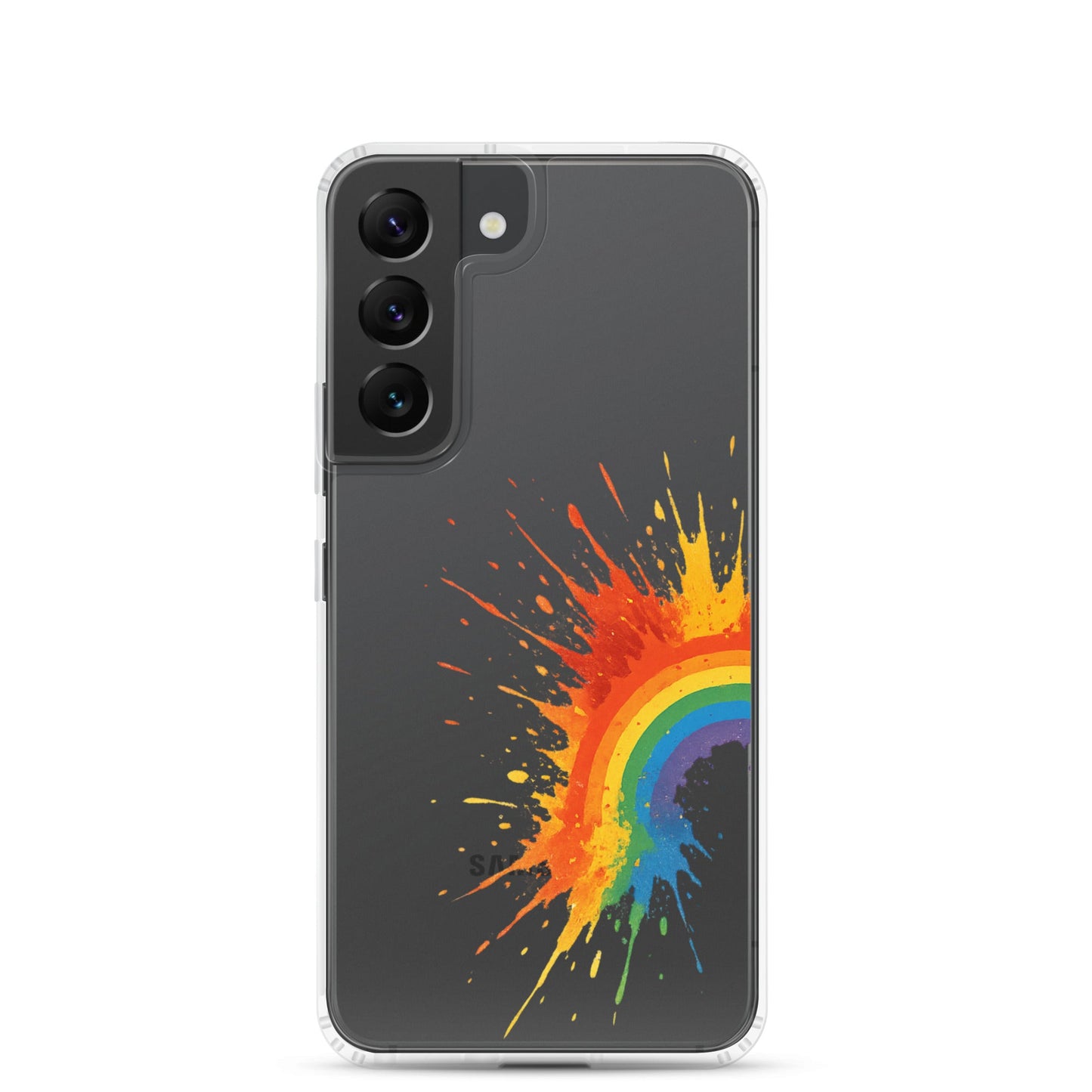 Explosive Rainbow - Clear Case for Samsung® - Studio ZD - Studio ZD - 