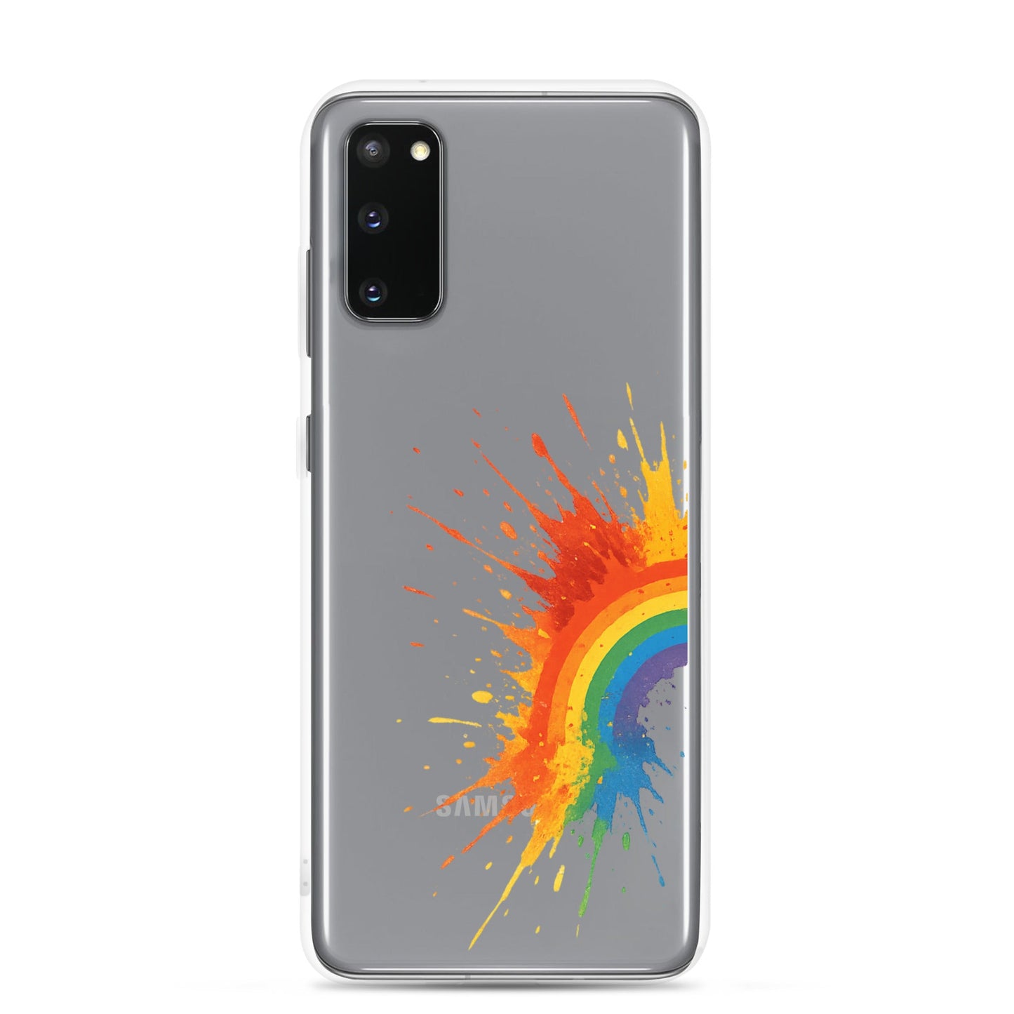 Explosive Rainbow - Clear Case for Samsung® - Studio ZD - Studio ZD - 