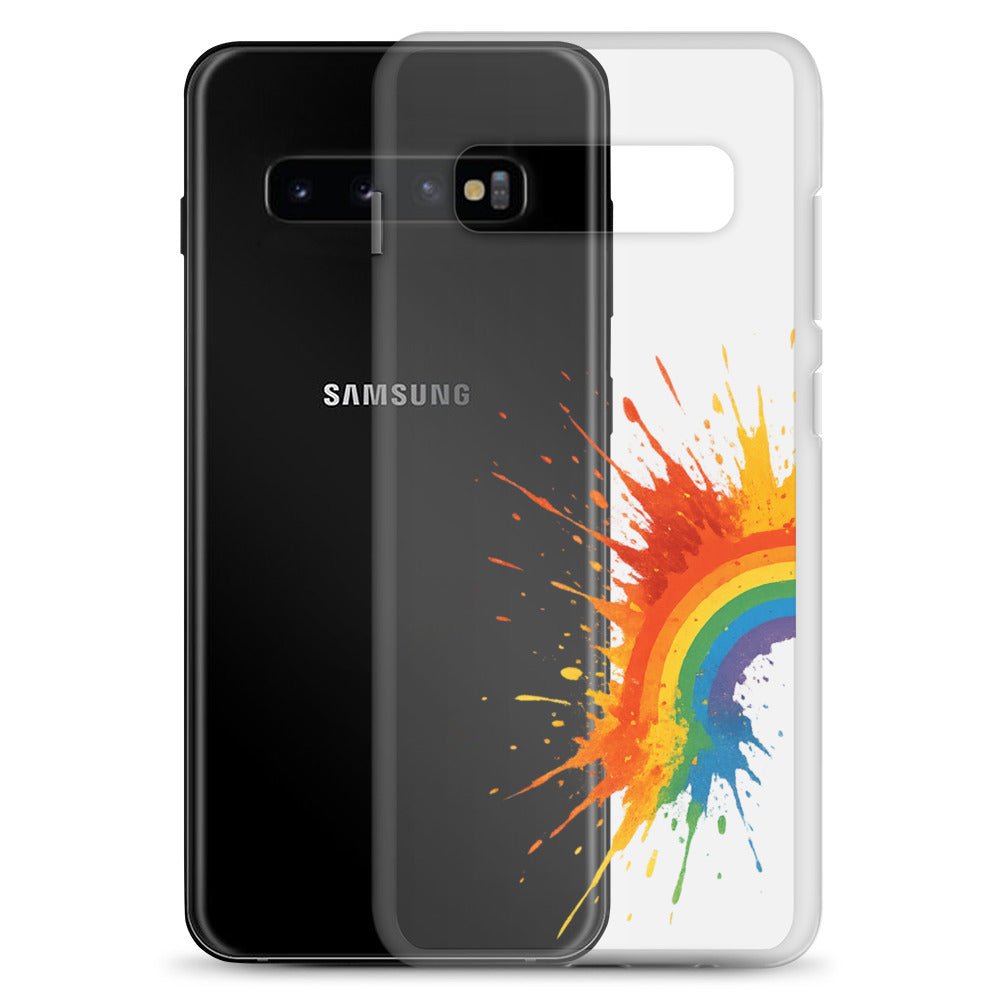 Explosive Rainbow - Clear Case for Samsung® - Studio ZD - Studio ZD - 