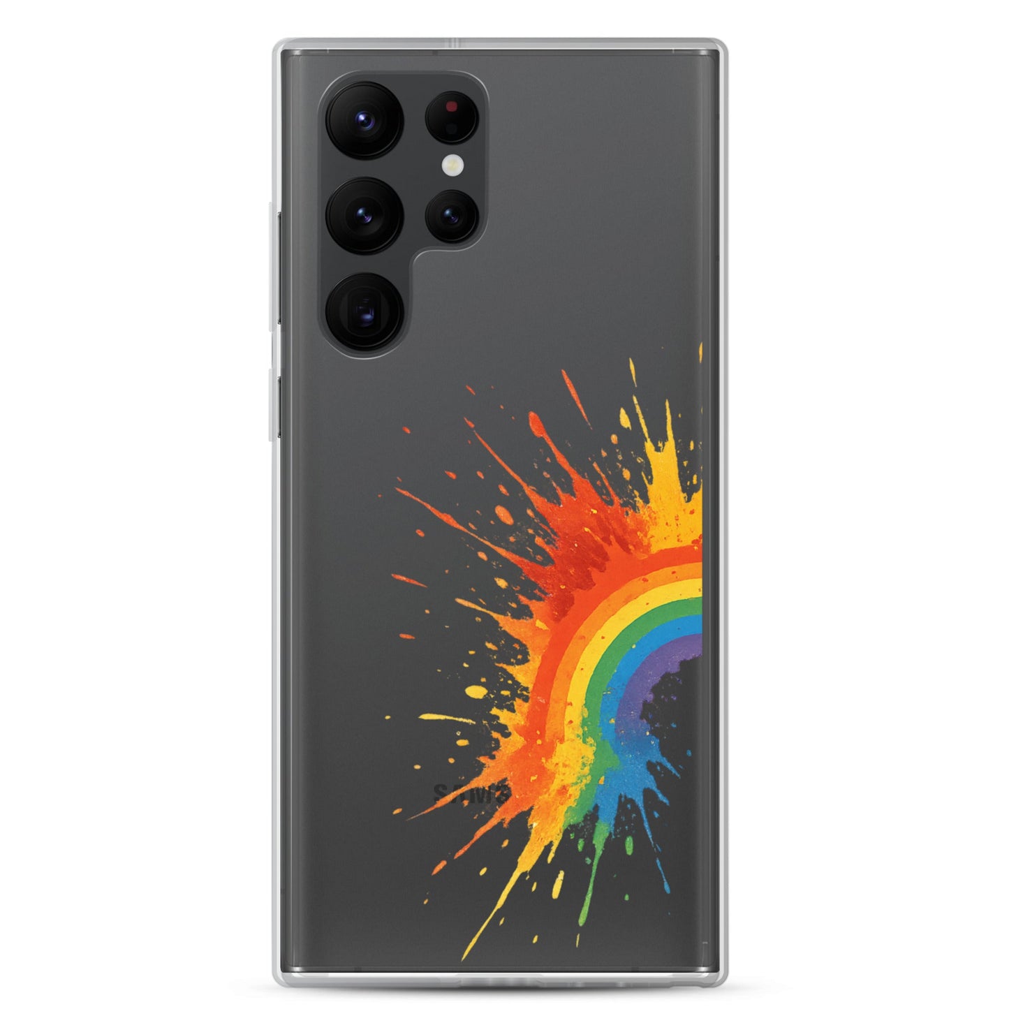 Explosive Rainbow - Clear Case for Samsung® - Studio ZD - Studio ZD - 