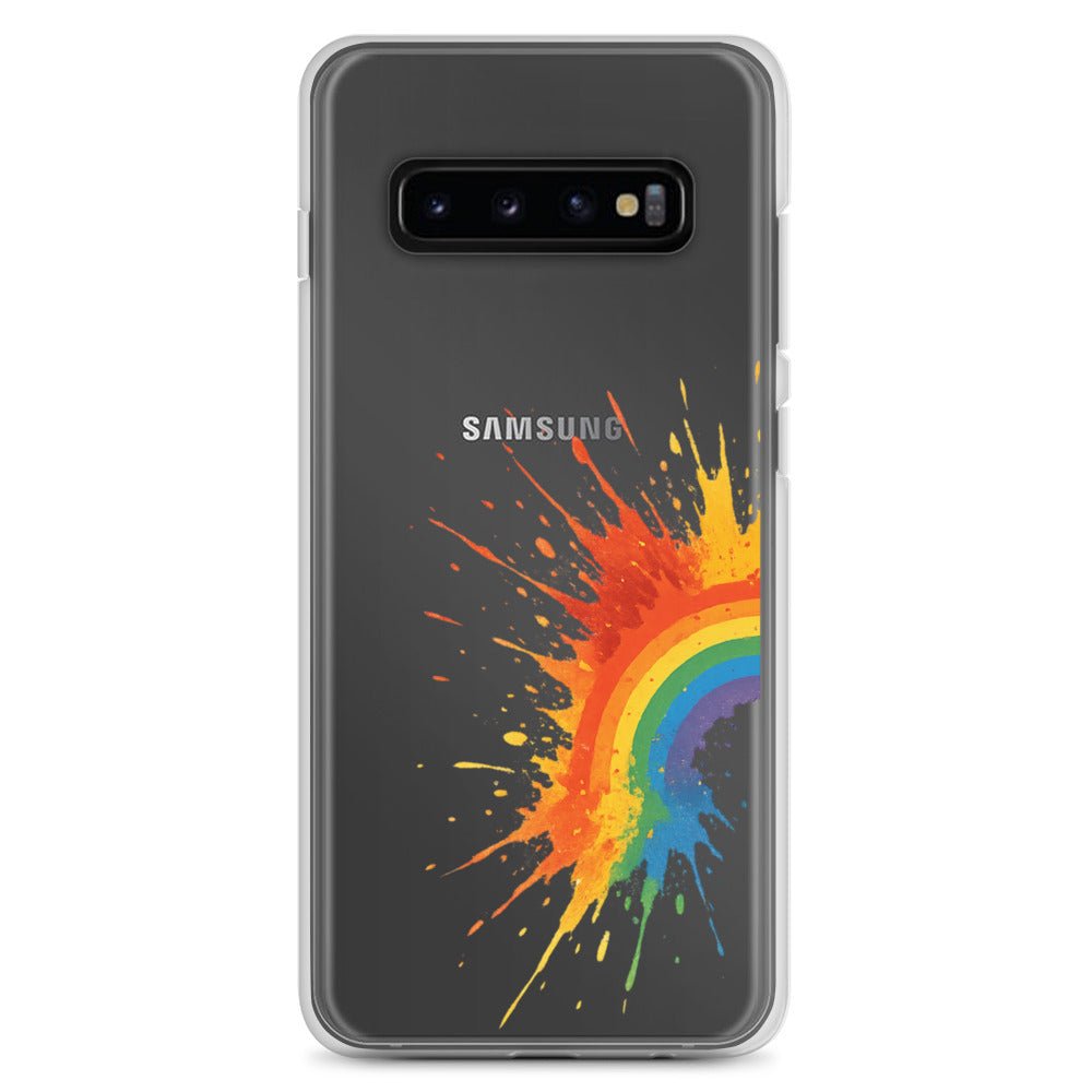 Explosive Rainbow - Clear Case for Samsung® - Studio ZD - Studio ZD - 