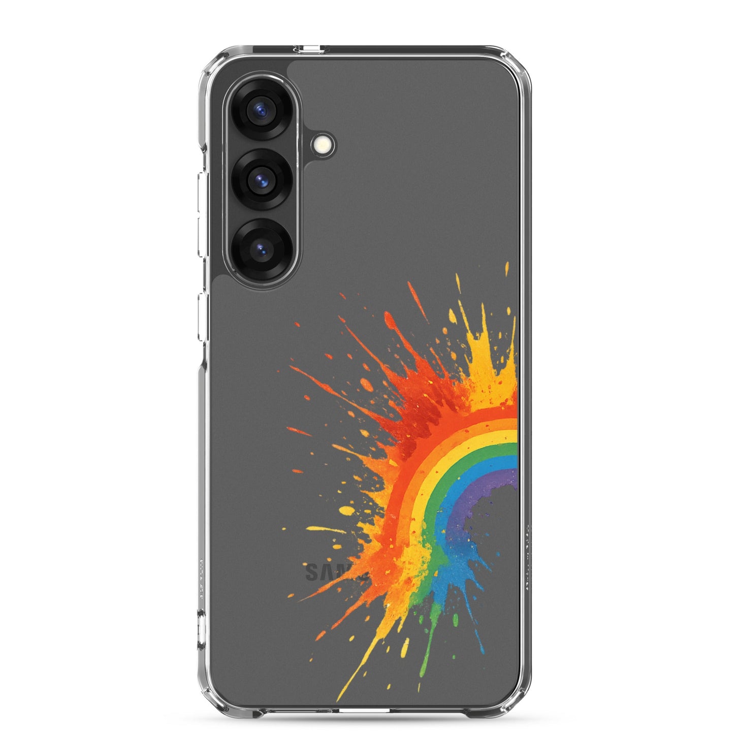Explosive Rainbow - Clear Case for Samsung® - Studio ZD - Studio ZD - 