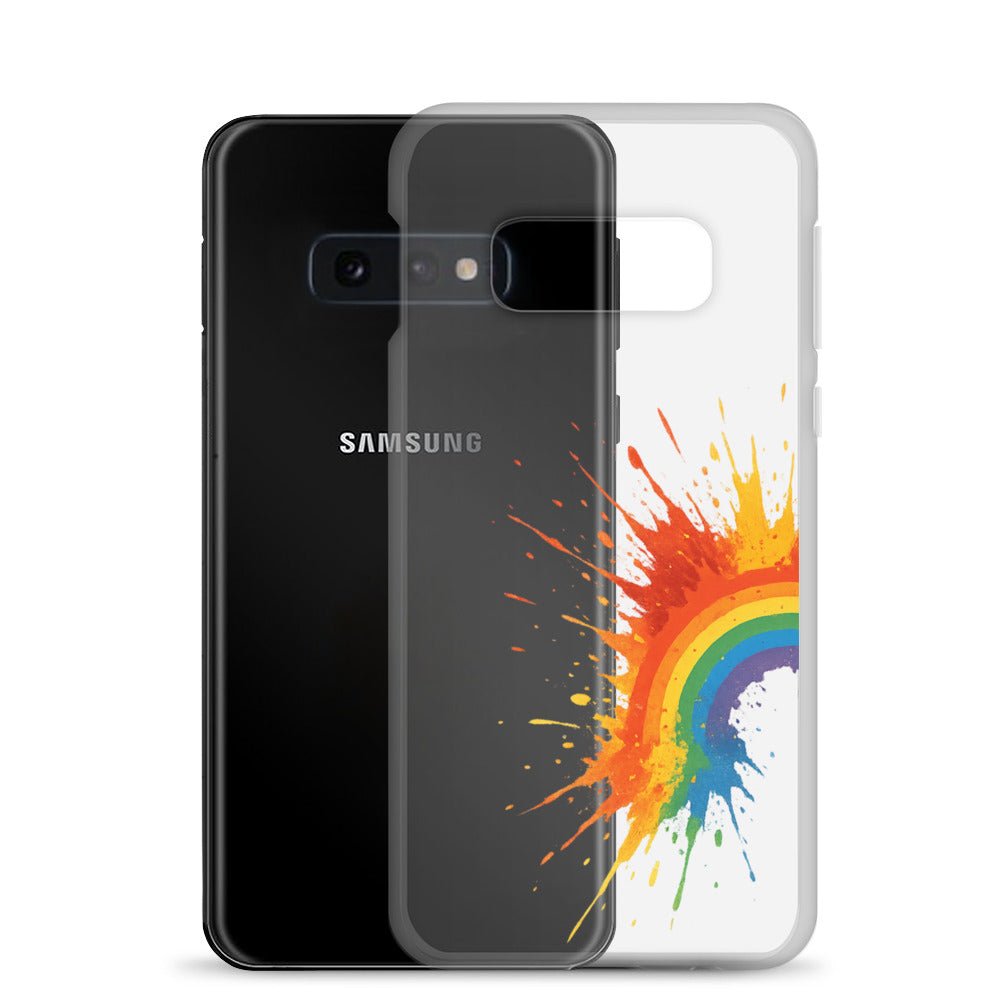 Explosive Rainbow - Clear Case for Samsung® - Studio ZD - Studio ZD - 