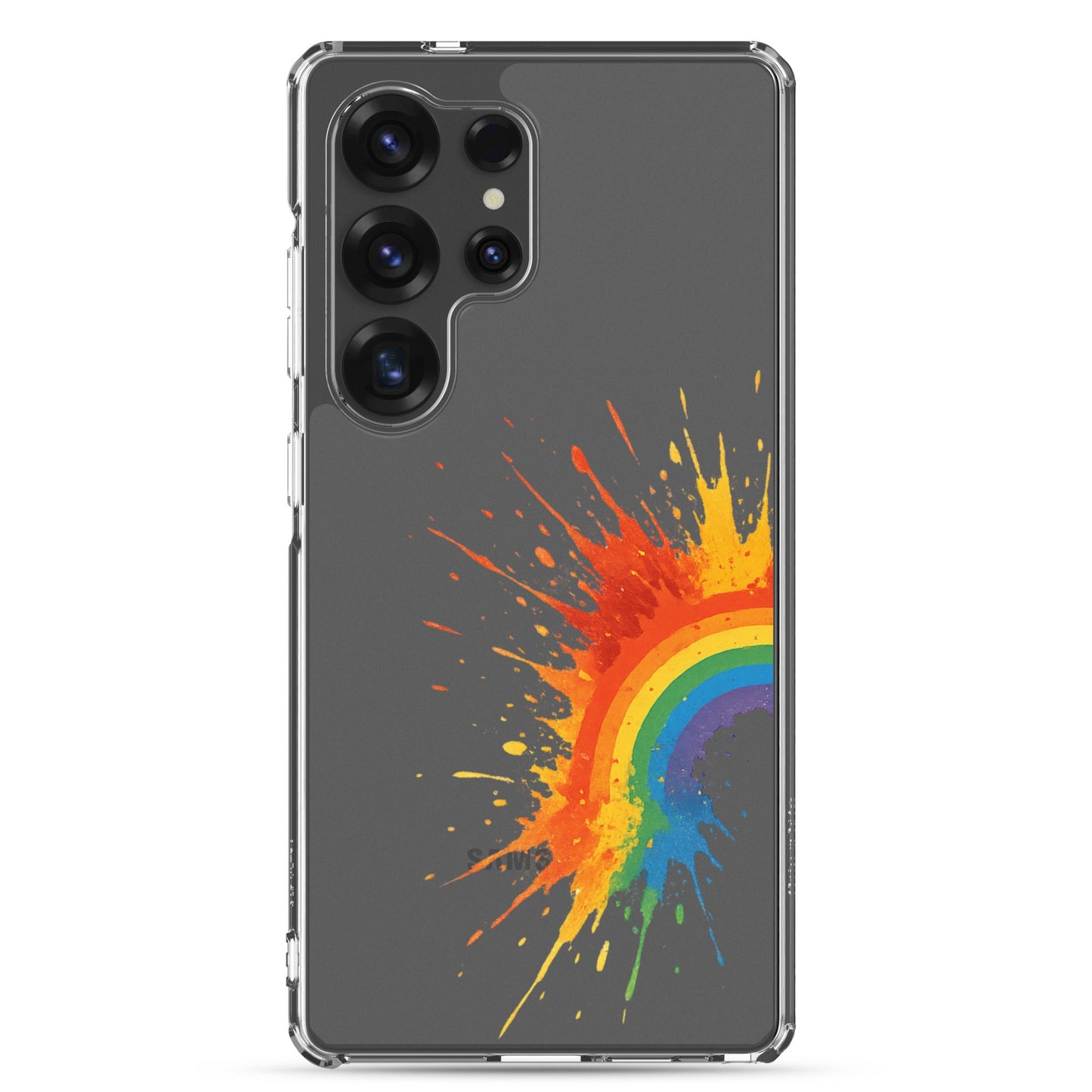 Explosive Rainbow - Clear Case for Samsung® - Studio ZD - Studio ZD - 