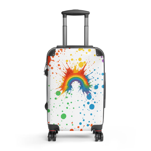 Explosive Rainbow - Hard - Shell Suitcase - Studio ZD - 