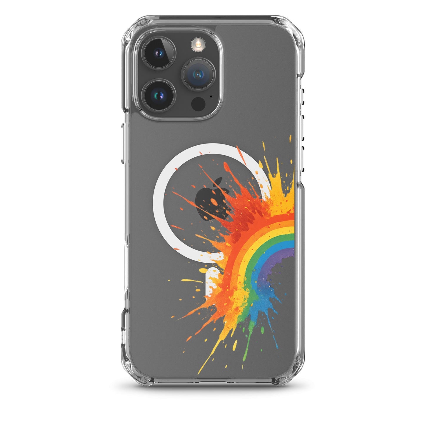 Explosive Rainbow - MagSafe® Clear Case for iPhone® - Studio ZD - 