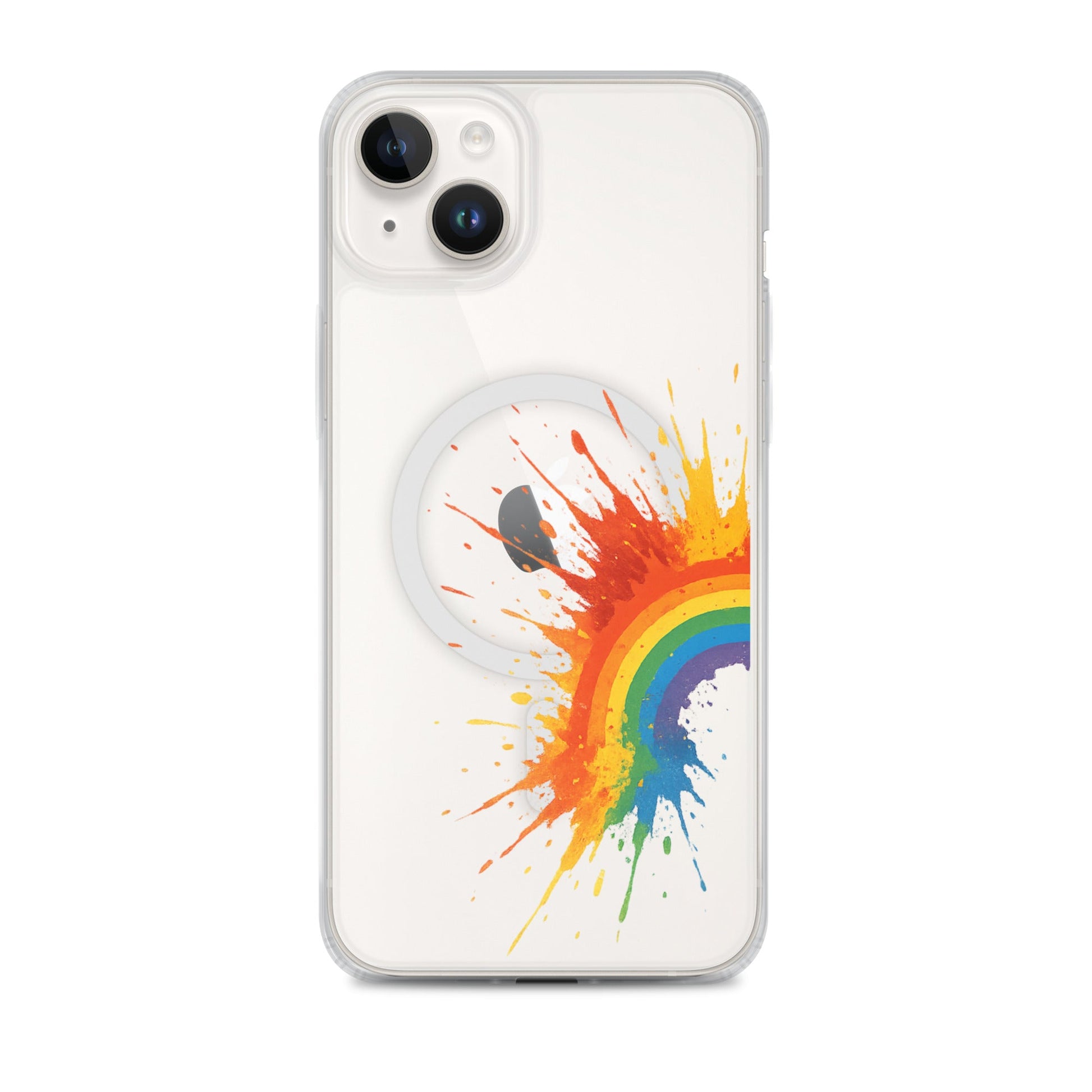 Explosive Rainbow - MagSafe® Clear Case for iPhone® - Studio ZD - 