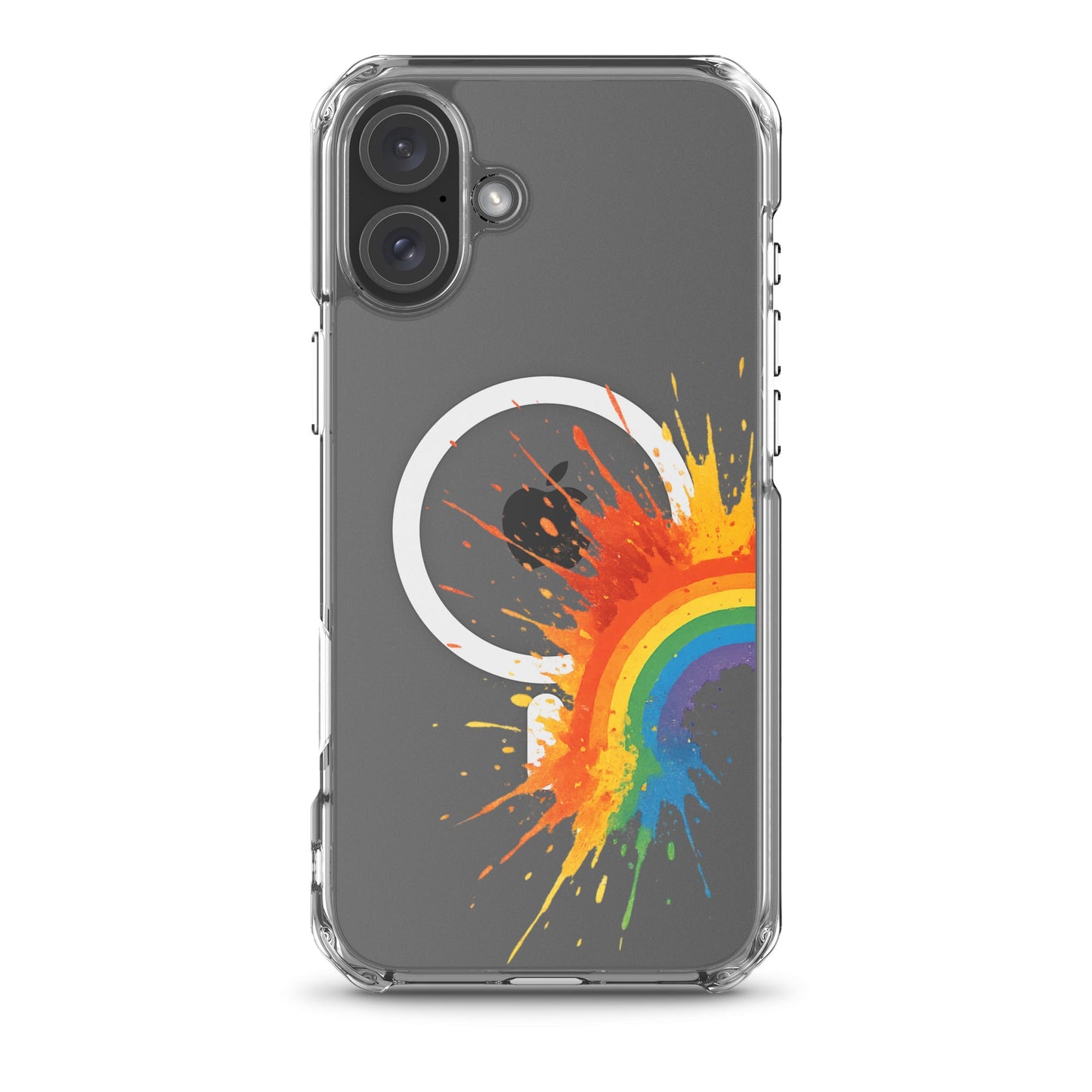 Explosive Rainbow - MagSafe® Clear Case for iPhone® - Studio ZD - 