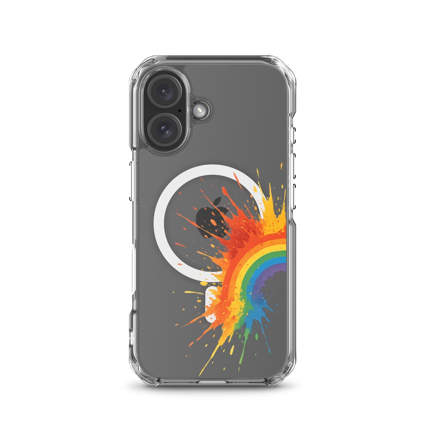 Explosive Rainbow - MagSafe® Clear Case for iPhone® - Studio ZD - 