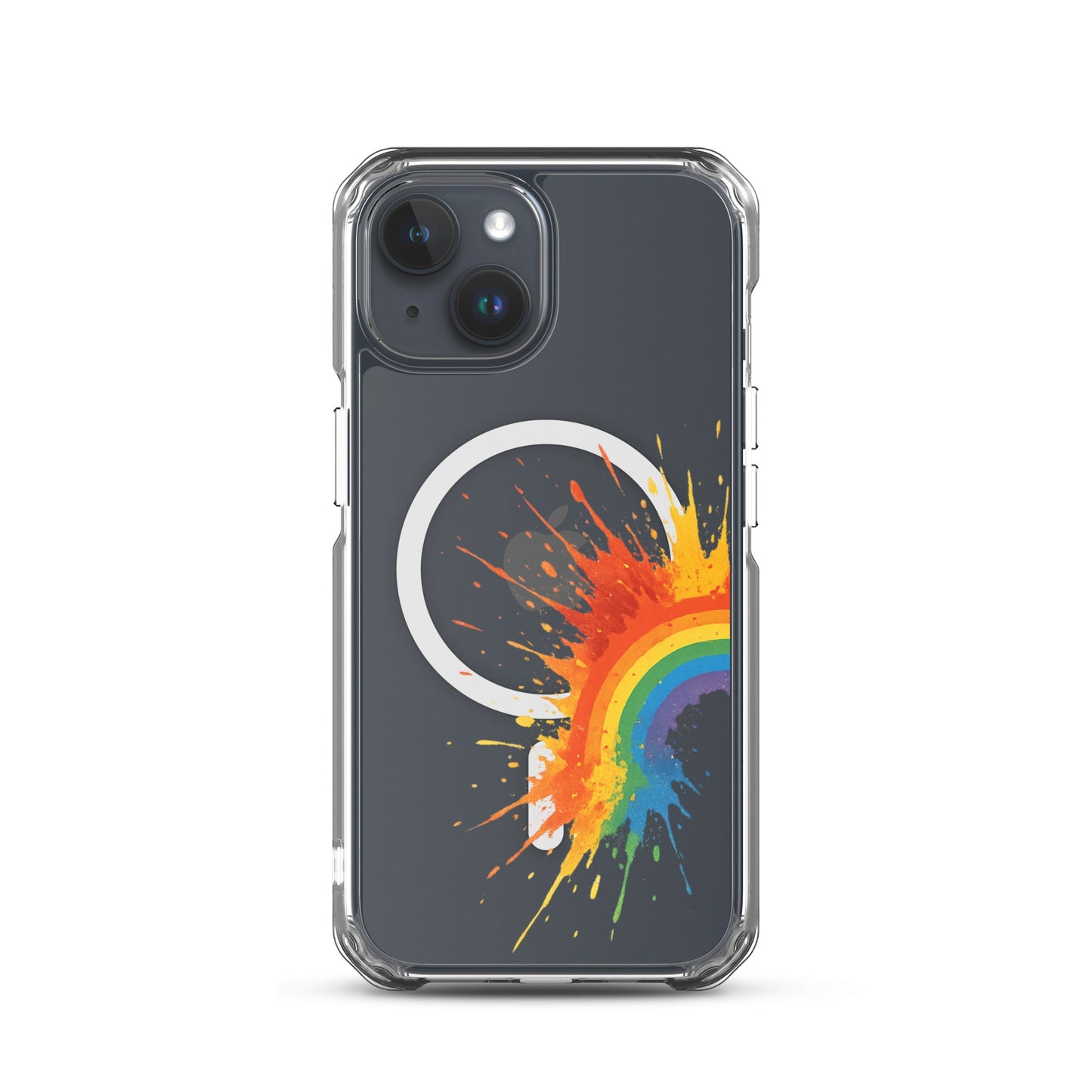 Explosive Rainbow - MagSafe® Clear Case for iPhone® - Studio ZD - 