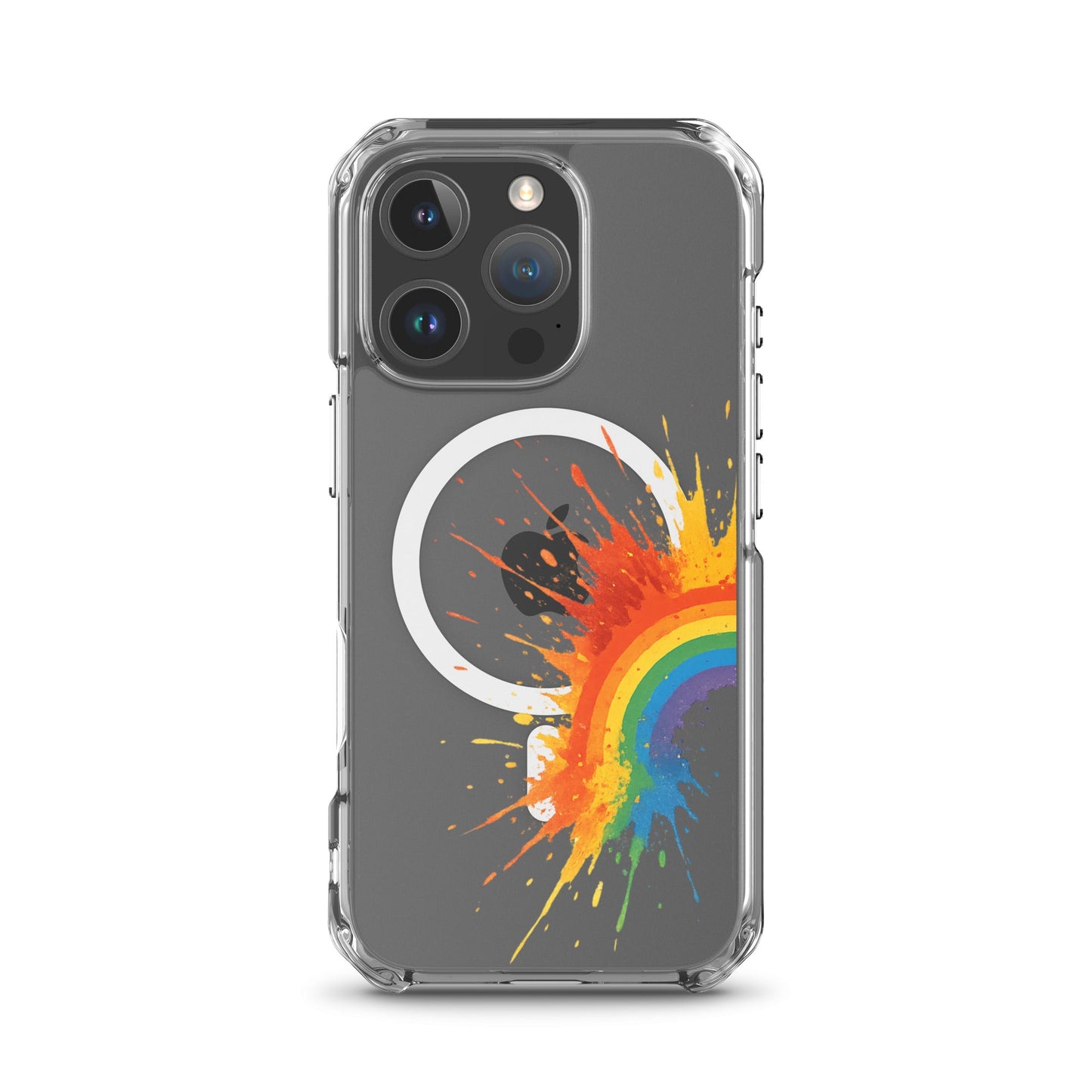 Explosive Rainbow - MagSafe® Clear Case for iPhone® - Studio ZD - 