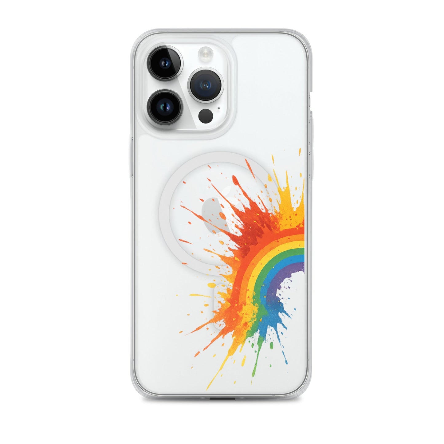 Explosive Rainbow - MagSafe® Clear Case for iPhone® - Studio ZD - 