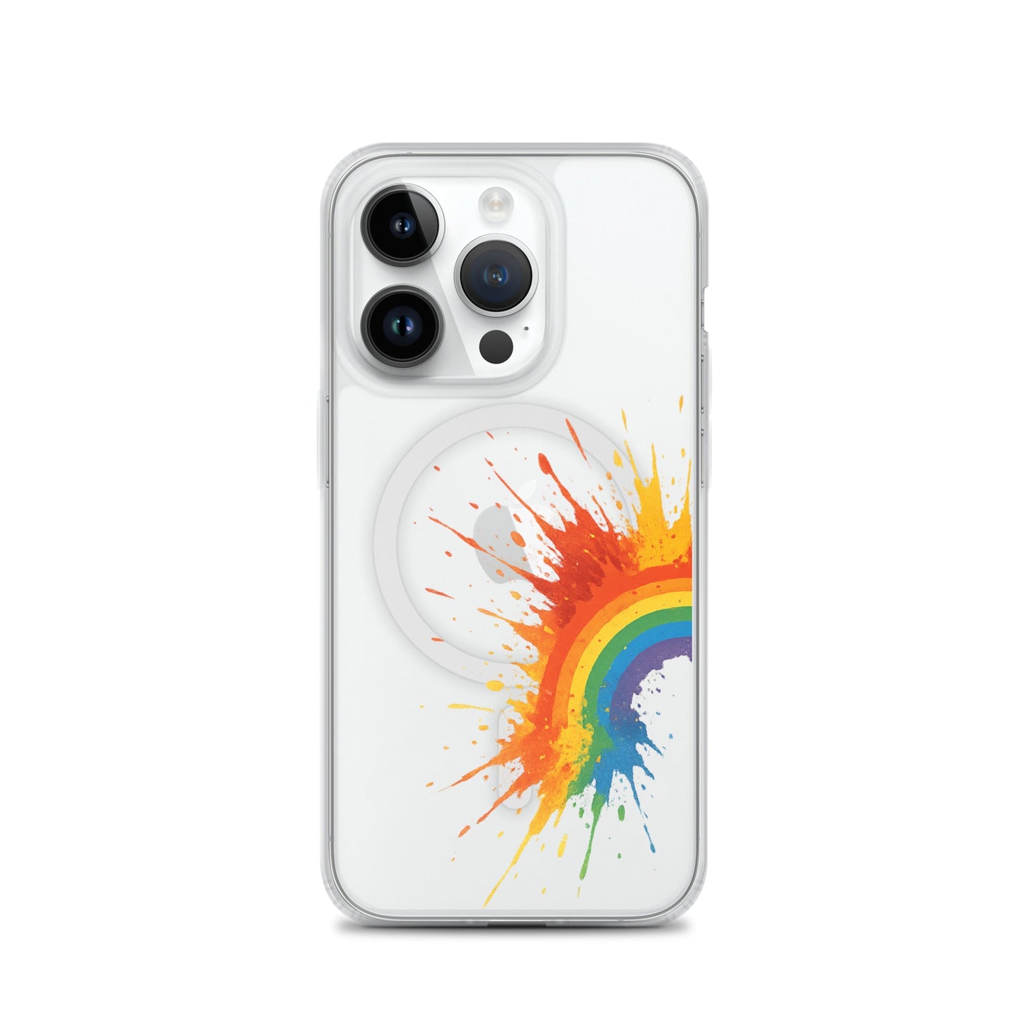 Explosive Rainbow - MagSafe® Clear Case for iPhone® - Studio ZD - 