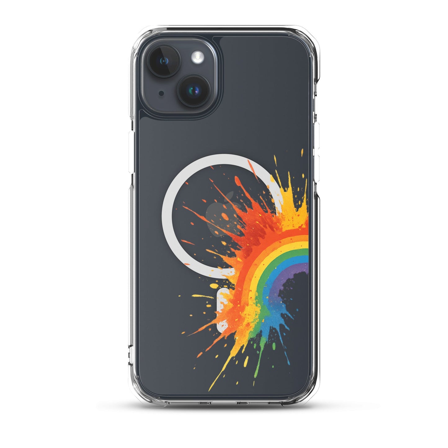 Explosive Rainbow - MagSafe® Clear Case for iPhone® - Studio ZD - 