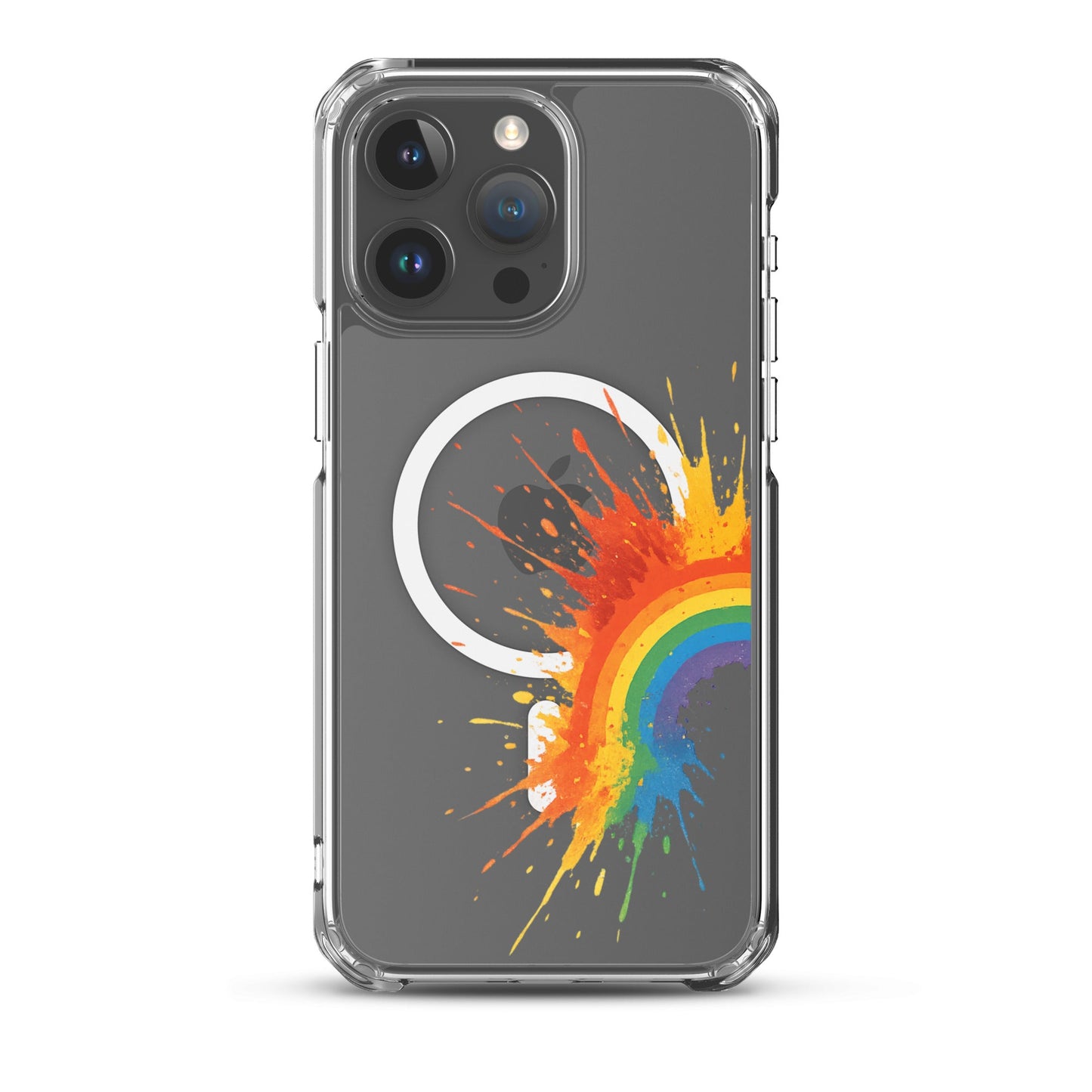 Explosive Rainbow - MagSafe® Clear Case for iPhone® - Studio ZD - 