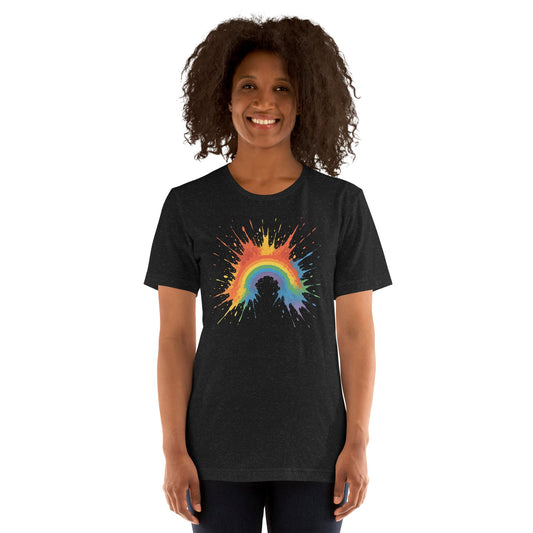 Explosive Rainbow - Unisex T-Shirt - Studio ZD - 