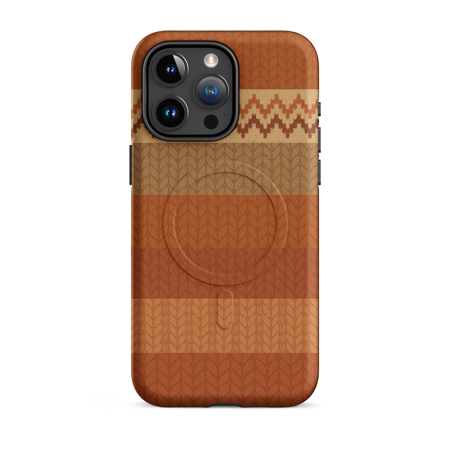 Fair Isle Knit - MagSafe® tough case for iPhone® - Studio ZD - 