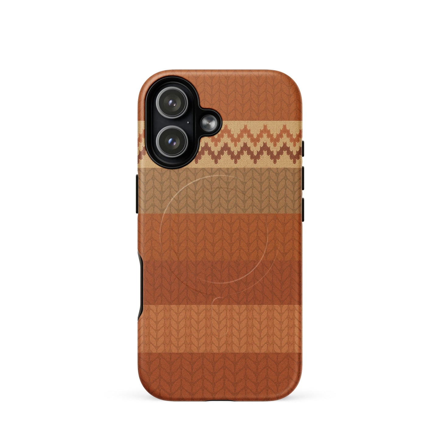 Fair Isle Knit - MagSafe® tough case for iPhone® - Studio ZD - 