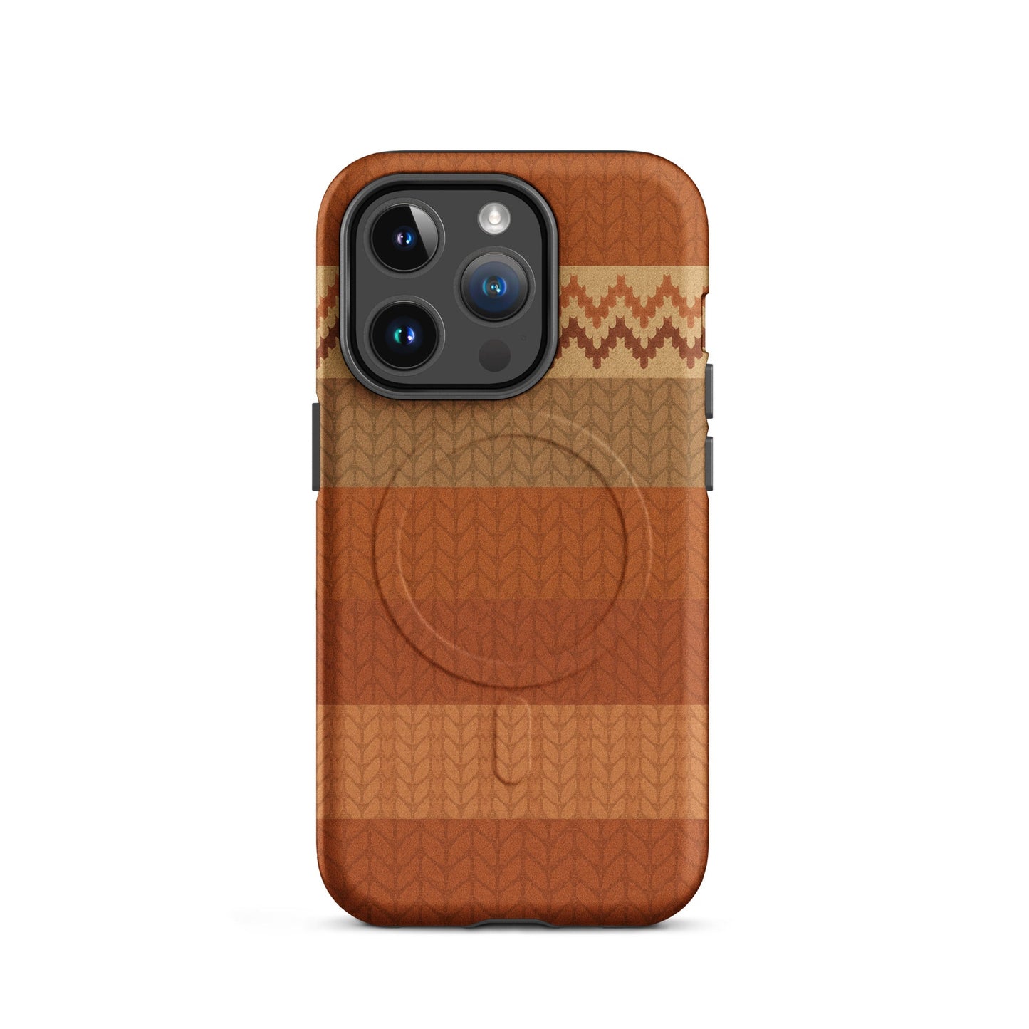 Fair Isle Knit - MagSafe® tough case for iPhone® - Studio ZD - 
