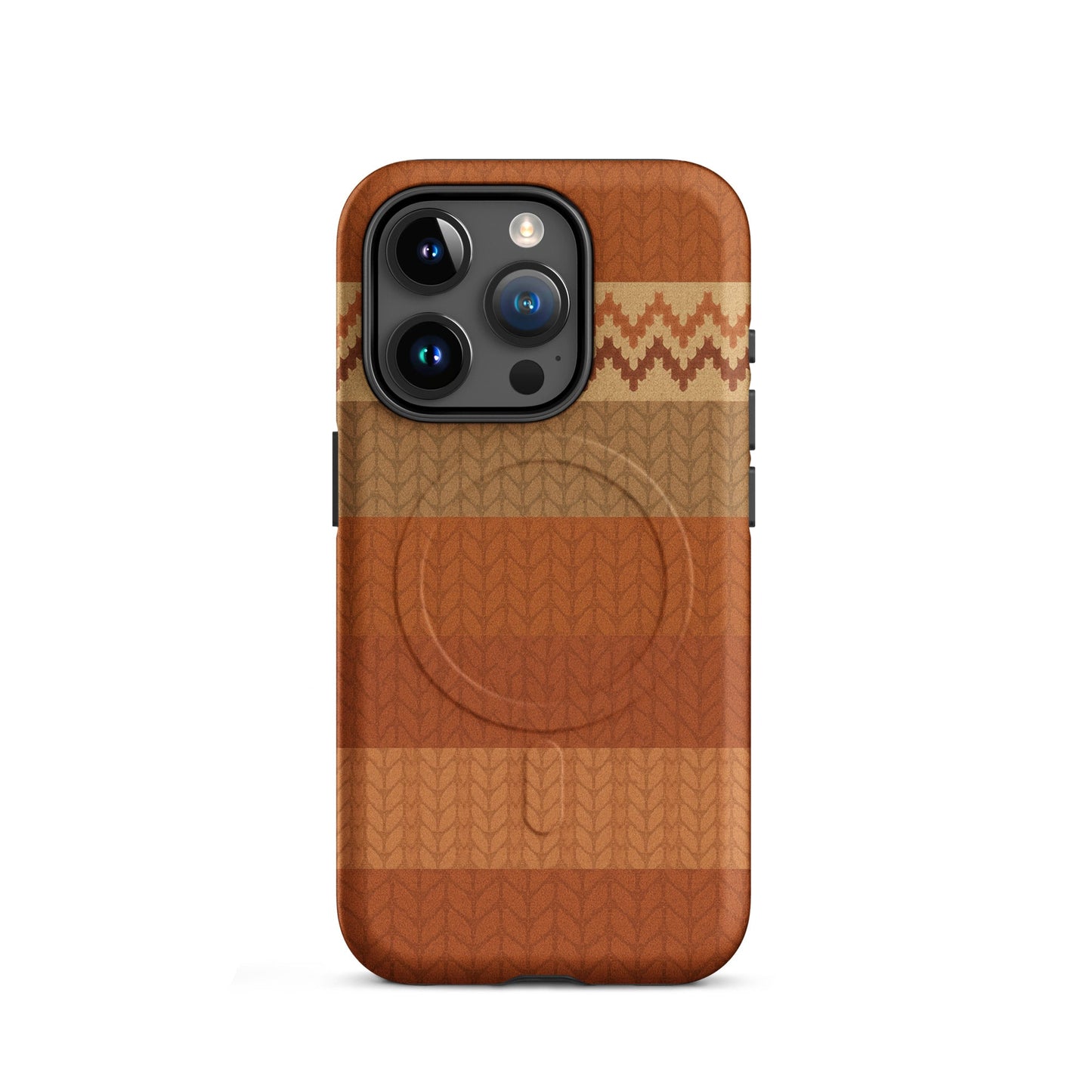 Fair Isle Knit - MagSafe® tough case for iPhone® - Studio ZD - 