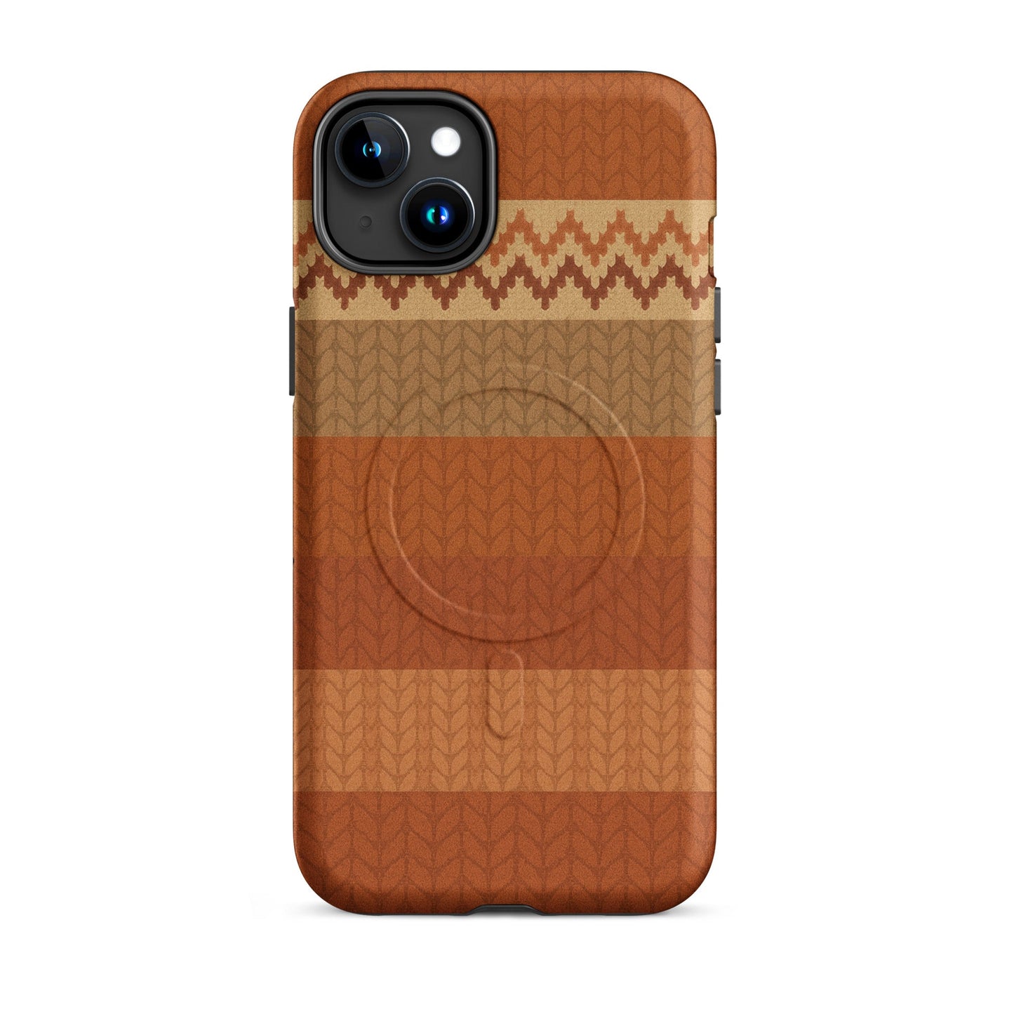 Fair Isle Knit - MagSafe® tough case for iPhone® - Studio ZD - 