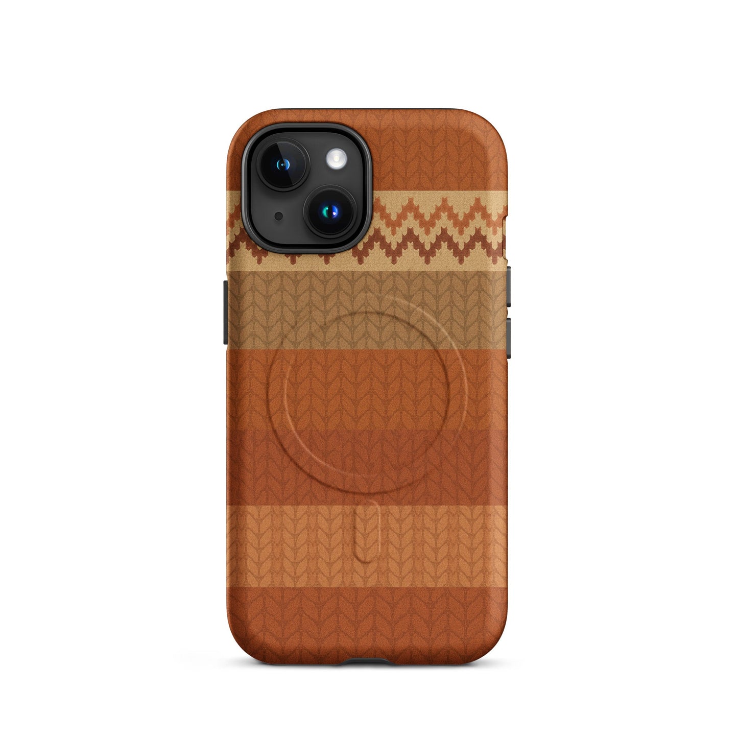 Fair Isle Knit - MagSafe® tough case for iPhone® - Studio ZD - 