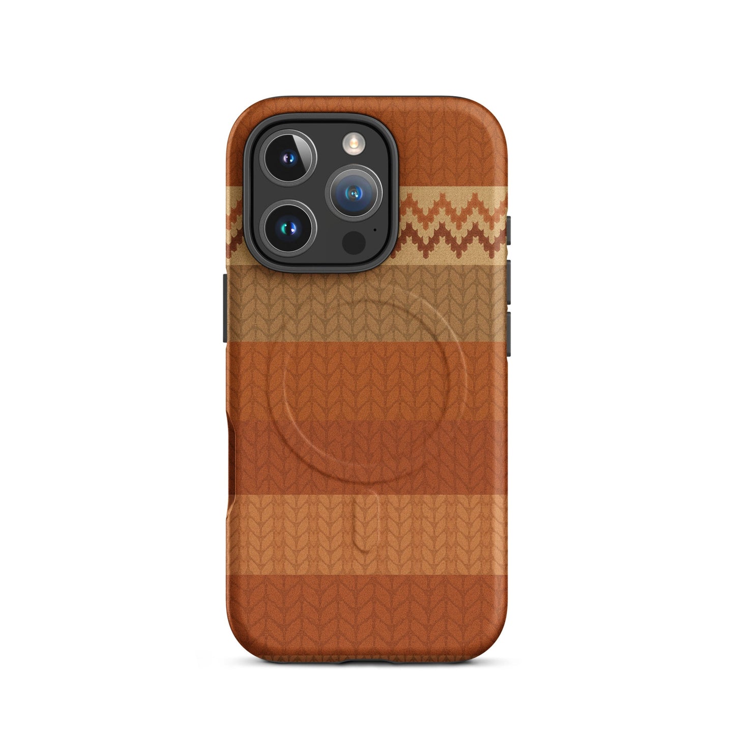 Fair Isle Knit - MagSafe® tough case for iPhone® - Studio ZD - 
