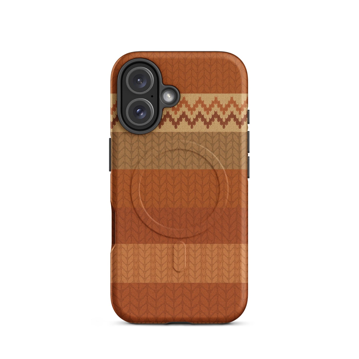 Fair Isle Knit - MagSafe® tough case for iPhone® - Studio ZD - 