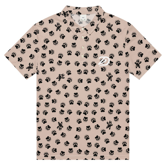 Grumpy Grizzly - Men’s Slim Fit Polo - Golf ZD - Studio ZD - 