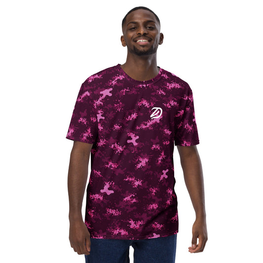 Hybrid Camo Pink - Men's T-Shirt - Studio ZD - 