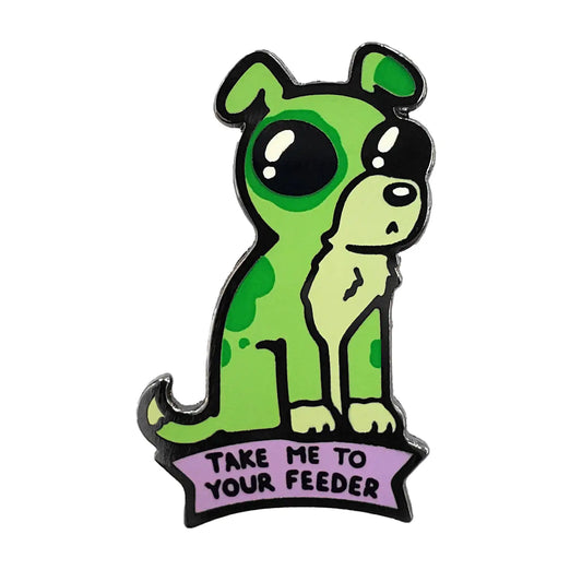 Take Me To Your Feeder Dog Golf Ball Marker