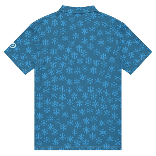 Ice Golf + Golf ZD - Eerie Storm - Men’s Slim Fit Polo - Studio ZD - 