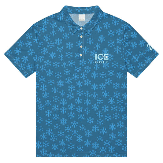 Ice Golf + Golf ZD - Eerie Storm - Men’s Slim Fit Polo - Studio ZD - 