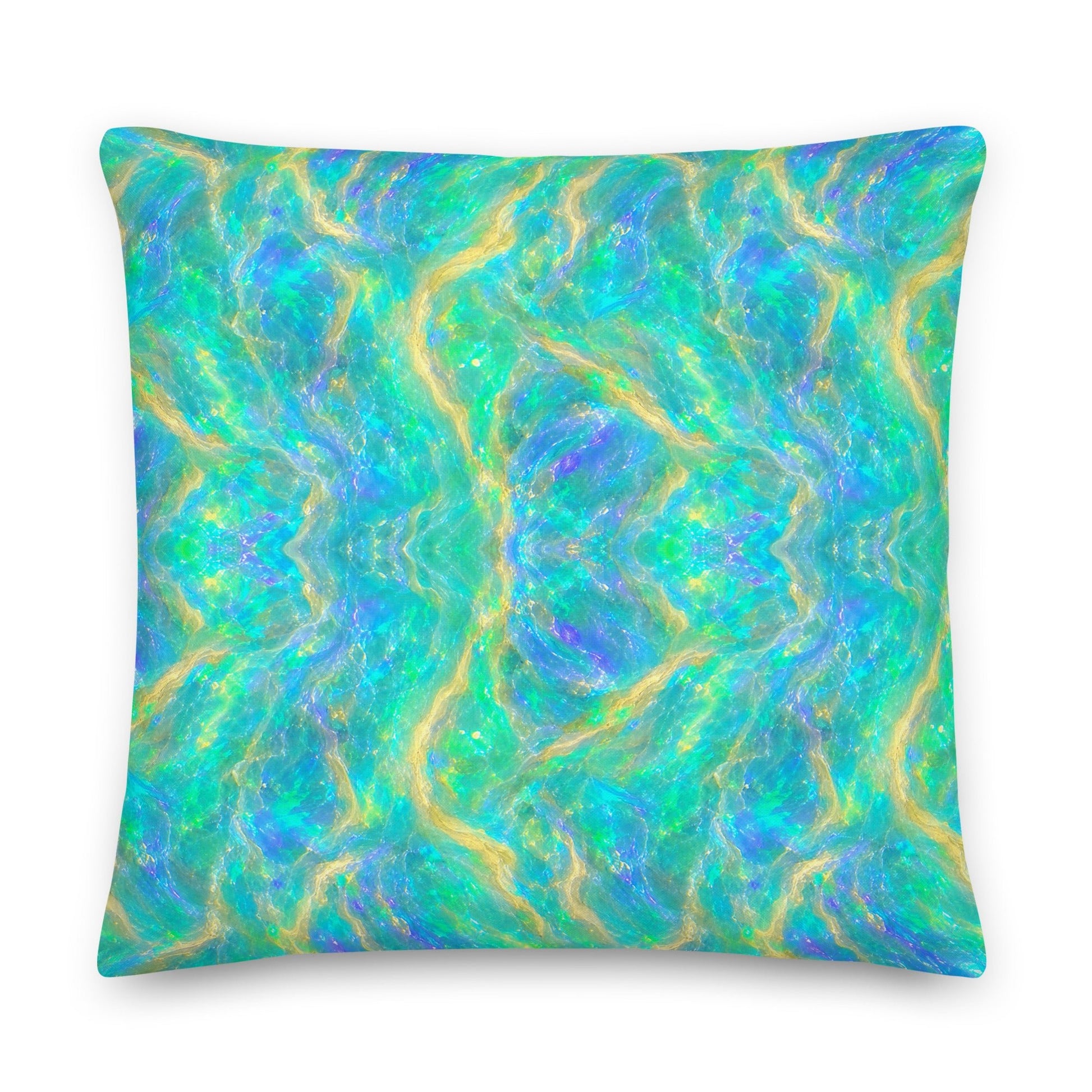 Opal Wave - Premium Pillow - Studio ZD -