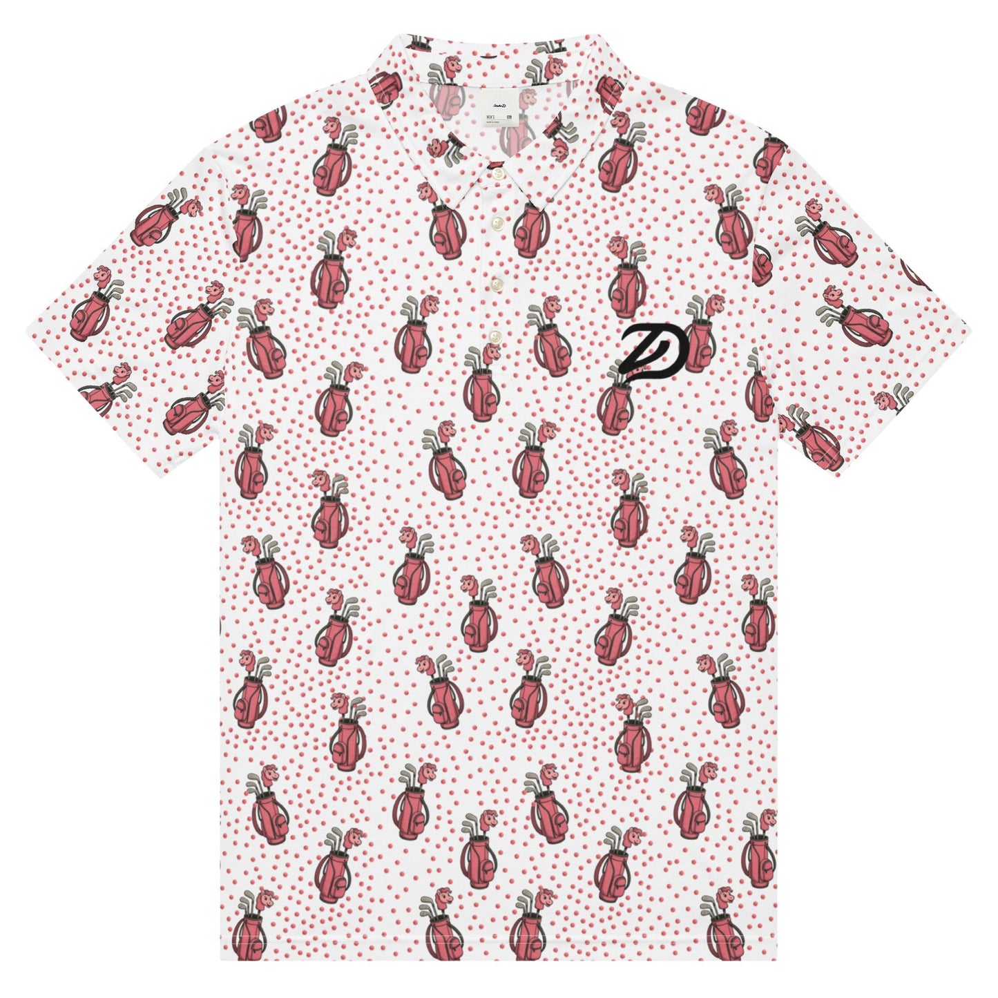 Pink Pony Clubs - Men’s Slim Fit Polo - Golf ZD - Studio ZD - 