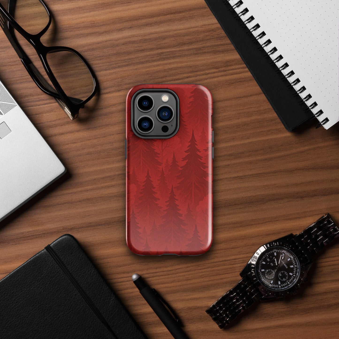 Red Forest - Tough Case for iPhone® - Studio ZD - 