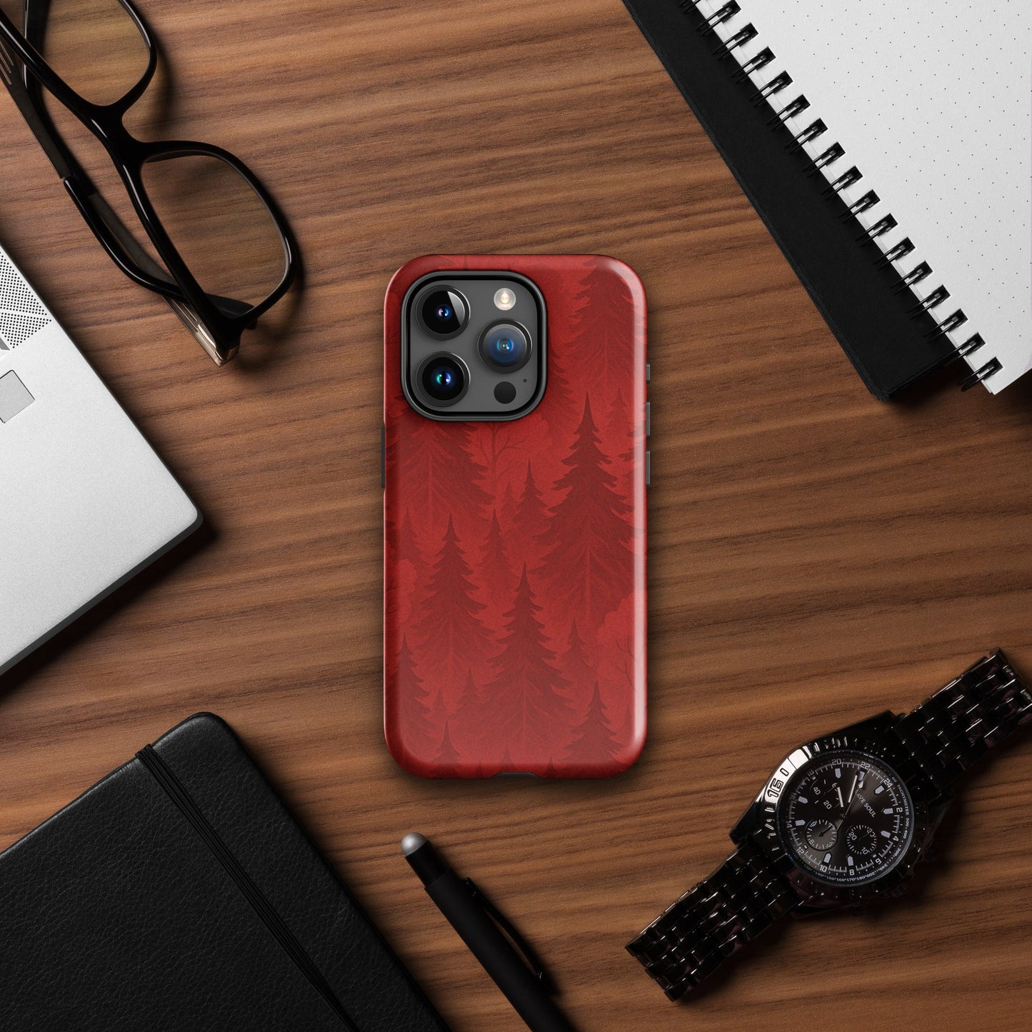 Red Forest - Tough Case for iPhone® - Studio ZD - 