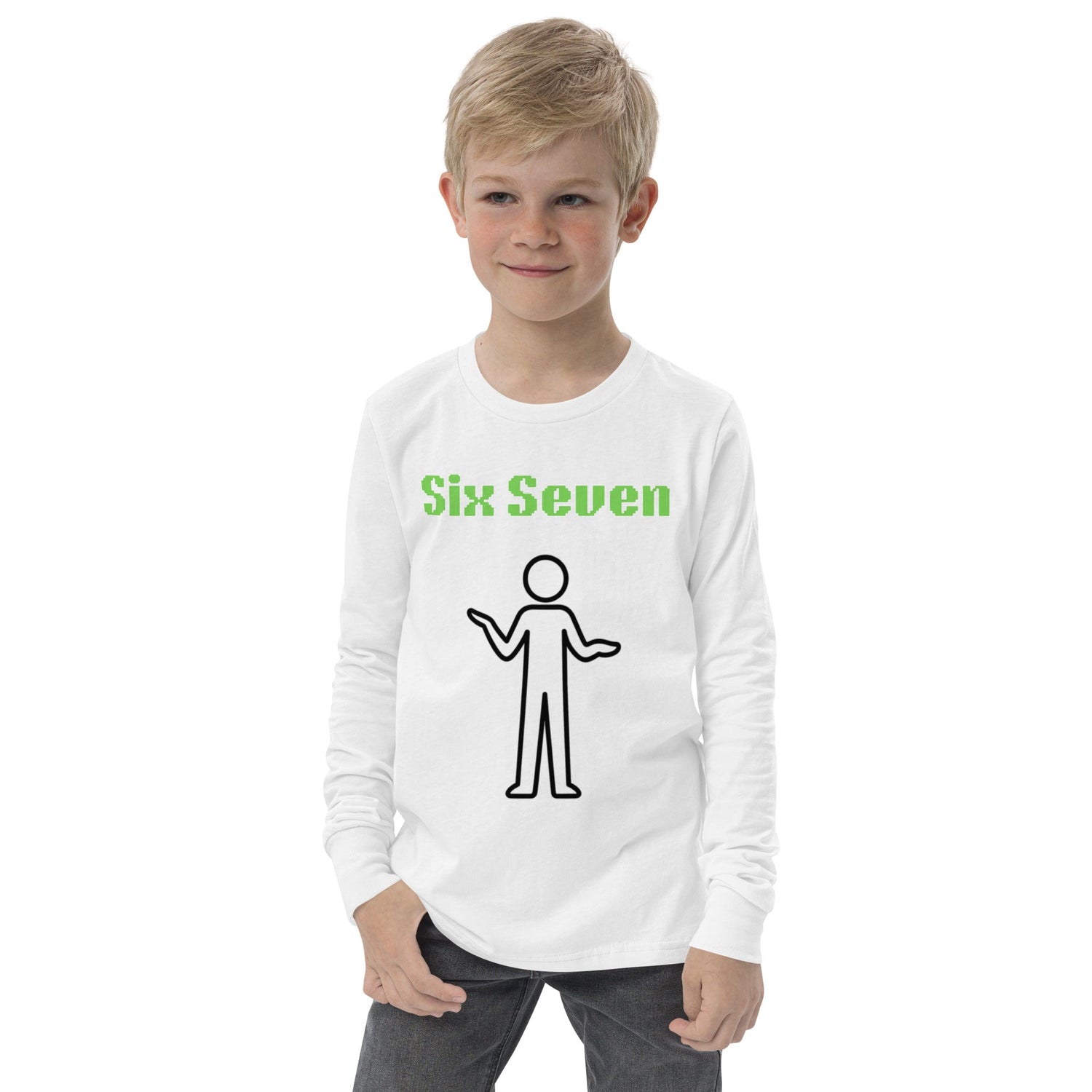 Six Seven - Youth Long Sleeve T-Shirt - Studio ZD - 