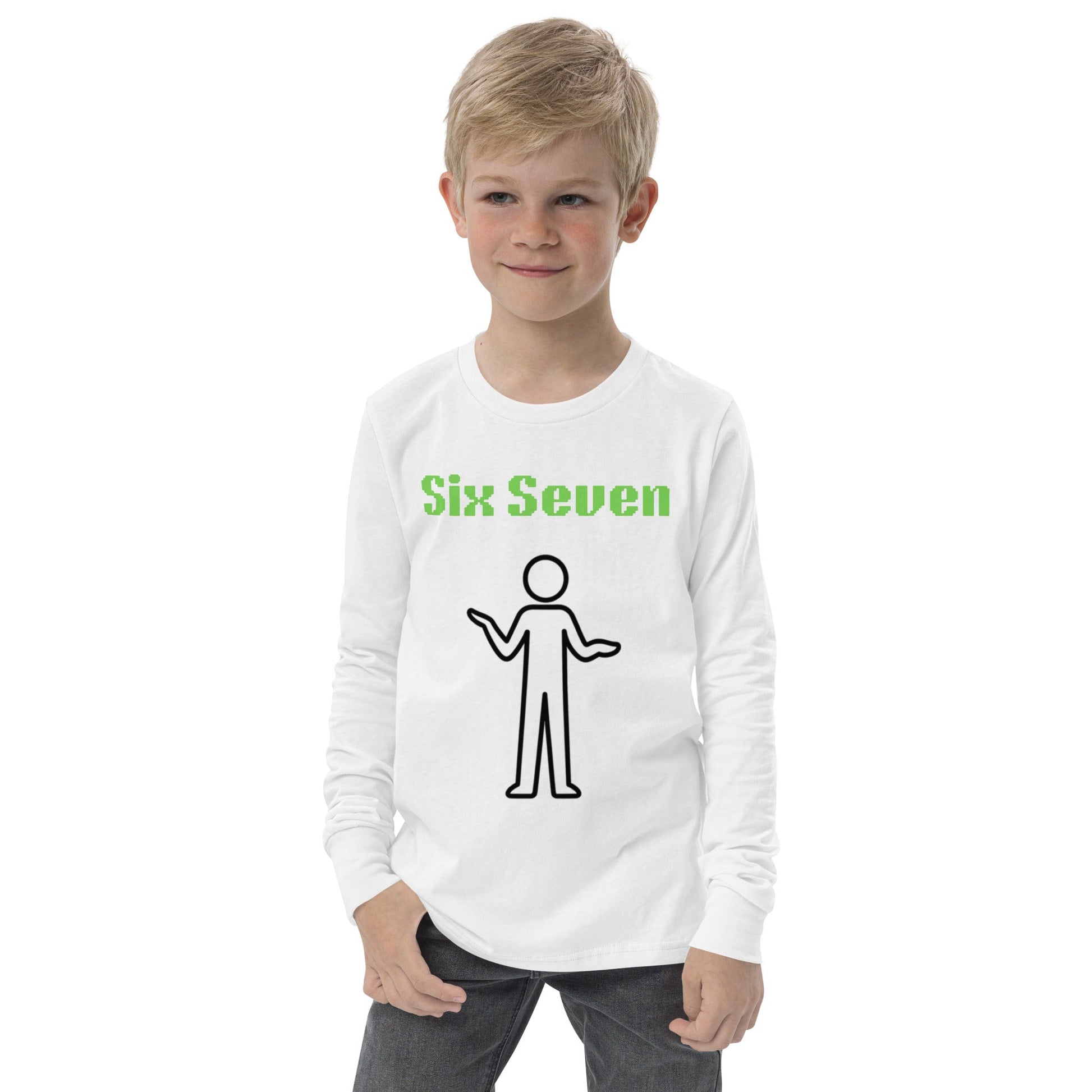 Six Seven - Youth Long Sleeve T-Shirt - Studio ZD - 